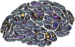Esquema de las funciones mentales mapeado en el cerebro del consumidor.